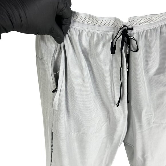 Nike Men L Dri-Fit Swift Slim Fit Reflective Jogger Pants Gray Gorpcore Athletic - Picture 5 of 16